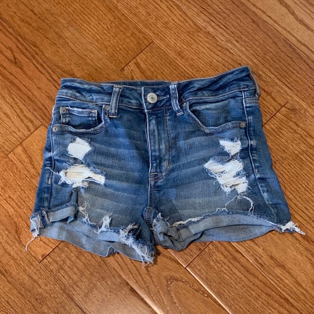 American Eagle Hi Rise Shortie